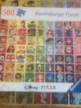 Puzzle by Ravensburger. 500ct. Disney & Pixar Color Palette